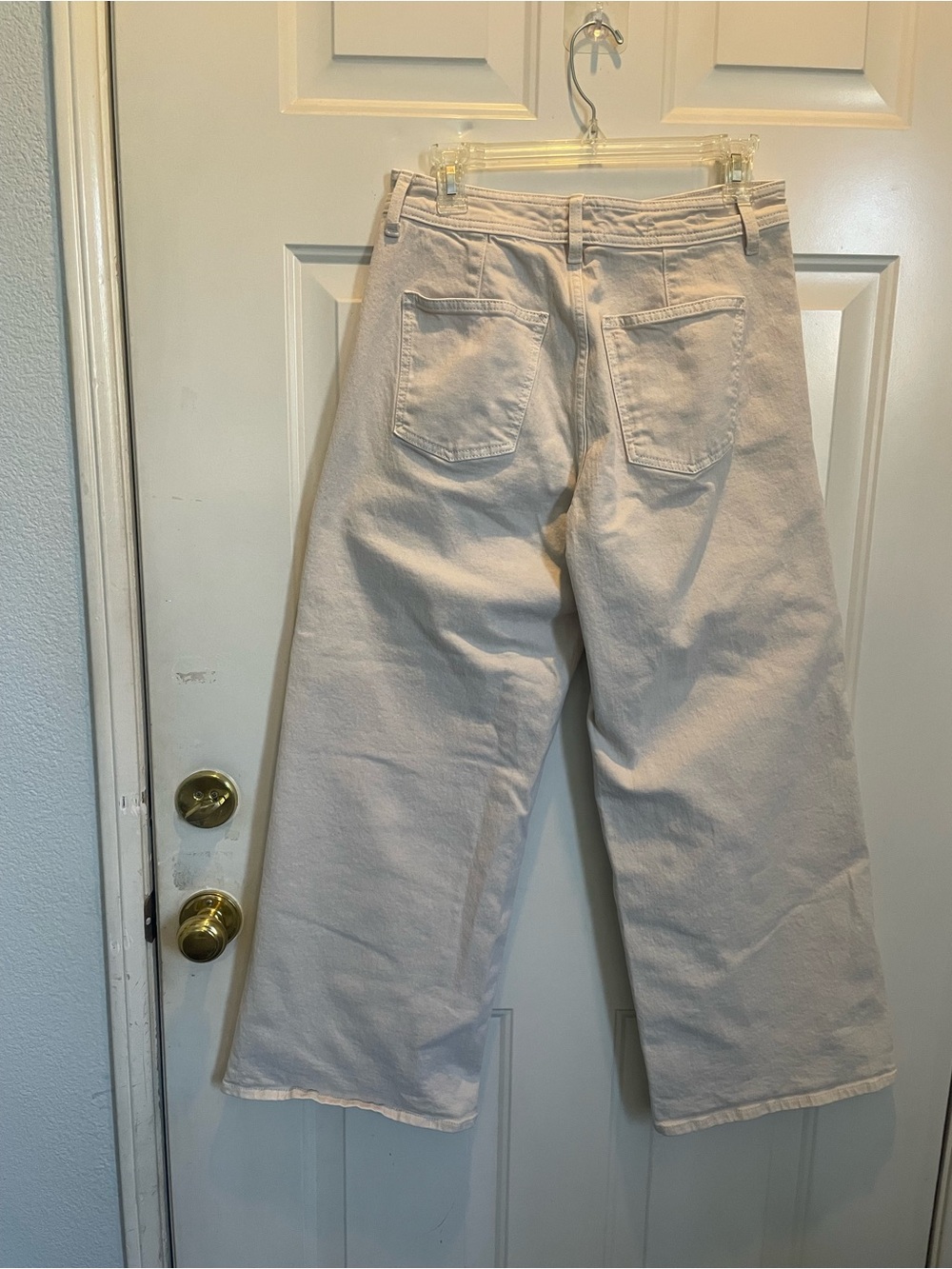 Universal Thread Sailor High-Rise Wide-Leg Jeans in Light Beige - Picture 5 of 7